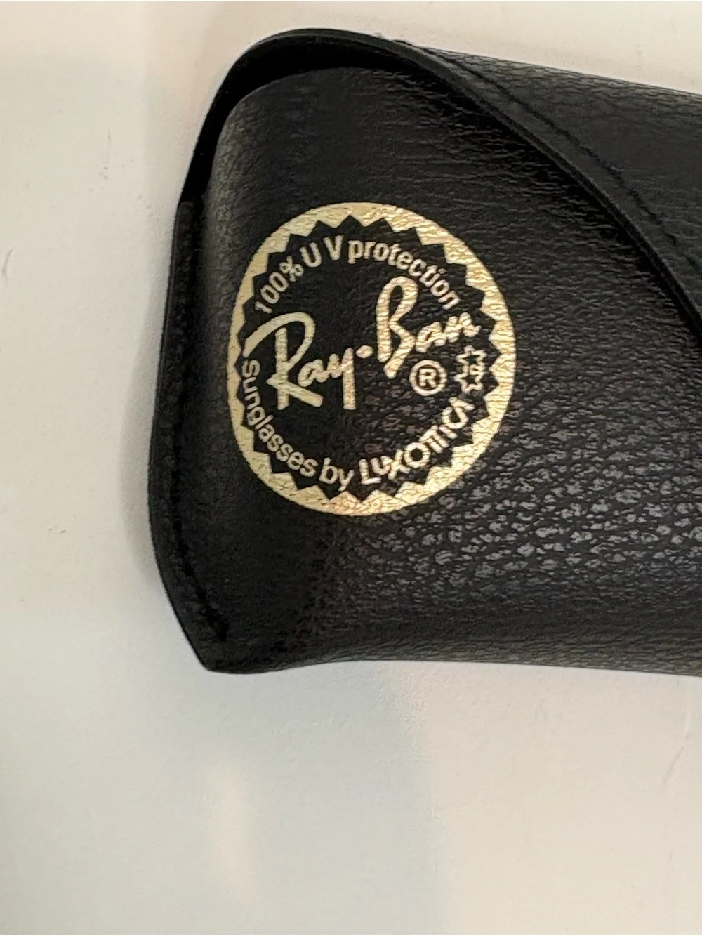 Ray Ban Aviator RB 4376 6477/11 57-16 145 2N Sunglasses Black, Clear Frame